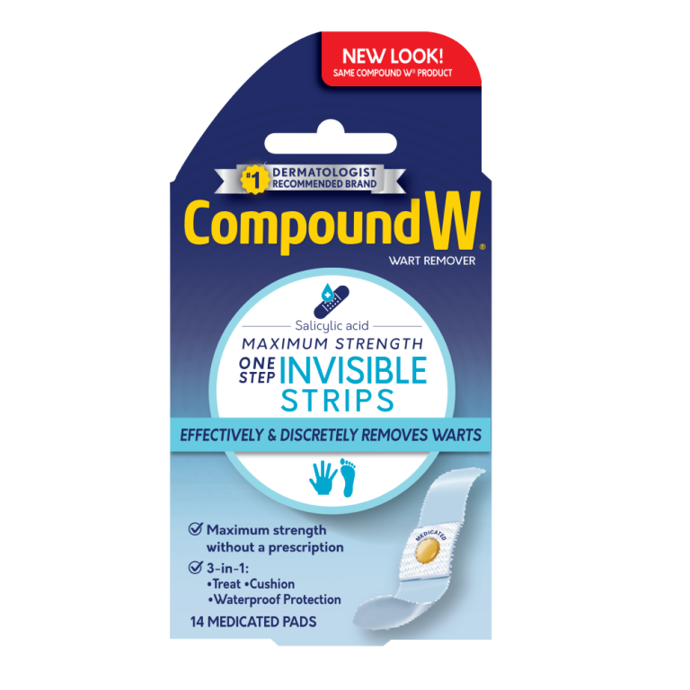 how to remove wart with compound w