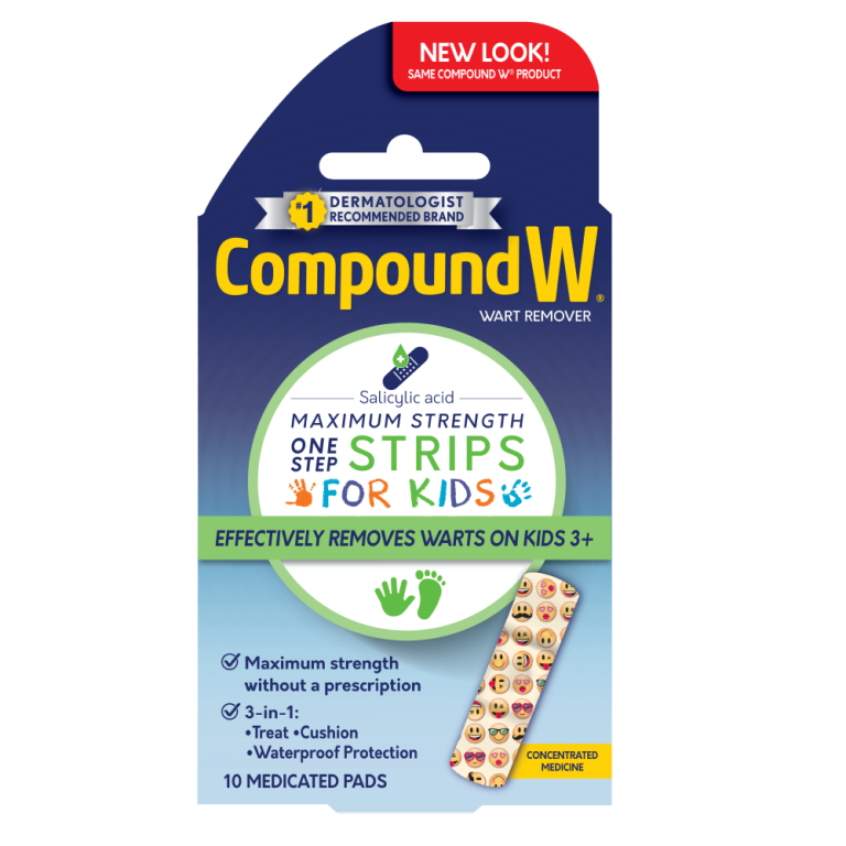 Compound W One Step Strips for Kids