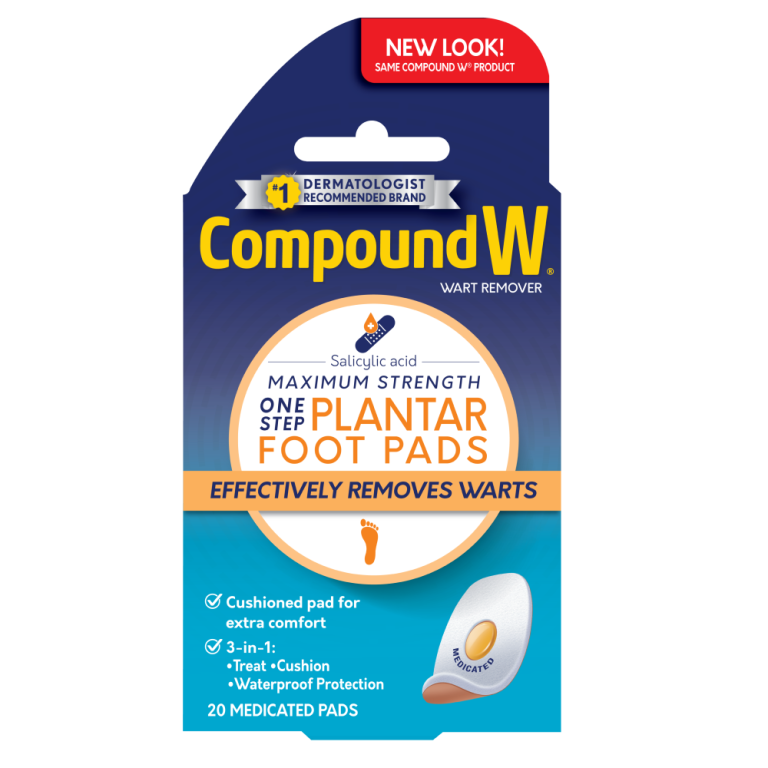 Compound W® One Step Pads for Plantar Warts