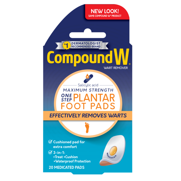 Compound W® One Step Pads  Compound W® Wart Removal Products