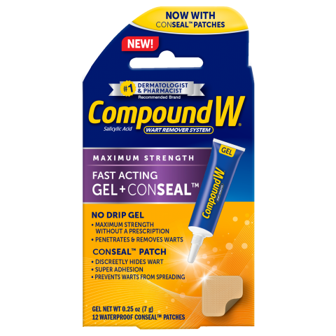 Compound W® Fast Acting Gel + ConSeal™ Patch