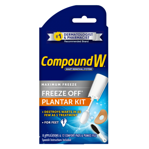 Compound W plantar kit freeze off