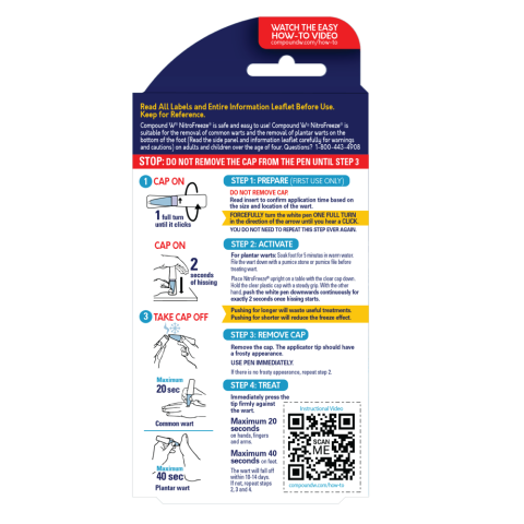 Compound W® Wart Removal Products