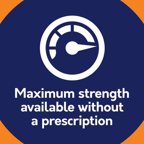 maximum strength available without a prescription