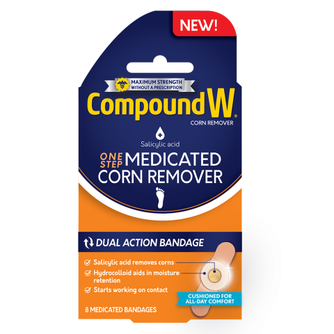 Compound W® One Step Medicated Corn Remover