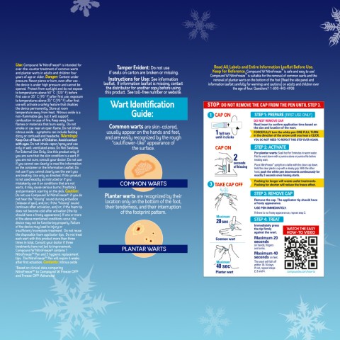 Compound W Nitro Freeze Product Information