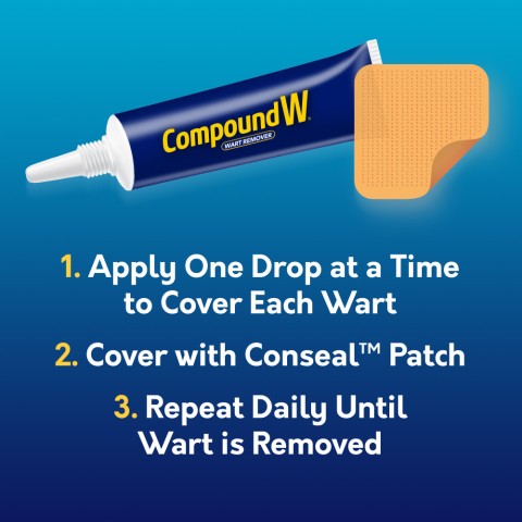 Compound W Gel + Conseal directions