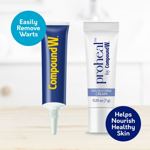 Compound W Total Care Wart & Skin removes warts and helps nourish healthy skin