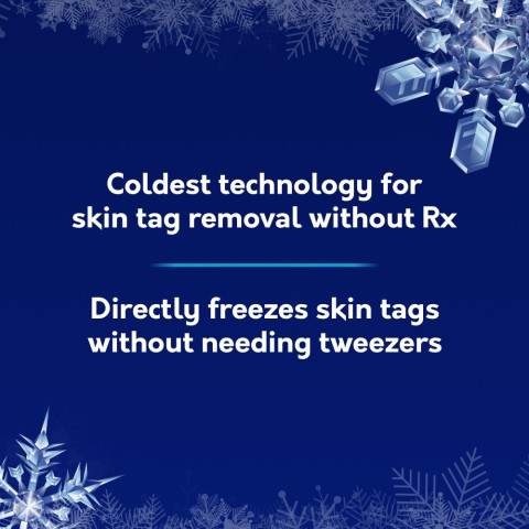Compound W Nitro Freeze Skin Tag Remover is the coldest technology for skin removal without rx