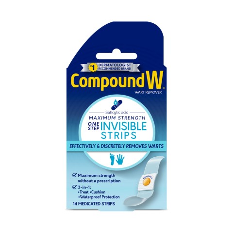 Compound W One Step Invisible Strips