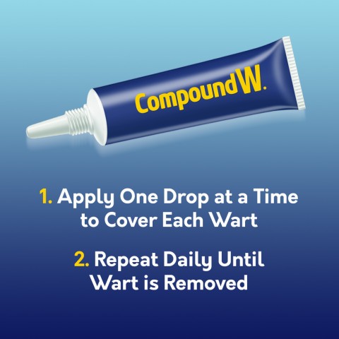 Compound W Fast Acting Wart Removal Gel directions