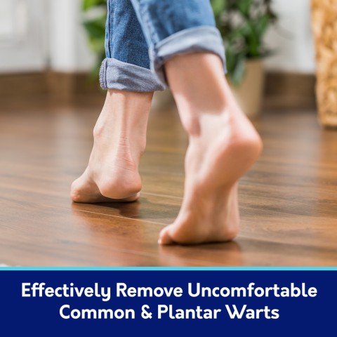 Compound W One Step Pads effectively removes uncomfortable common & plantar warts