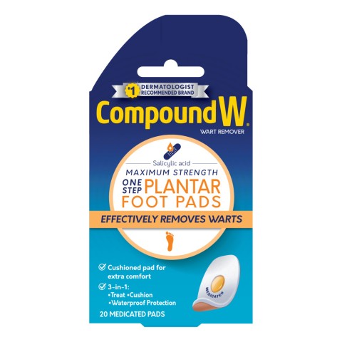 Compound W Plantar Foot Pads Front of Package