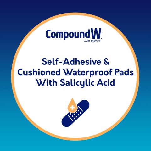 Compound W Plantar Foot Pads Self Adhesive w/ Salicylic Acid